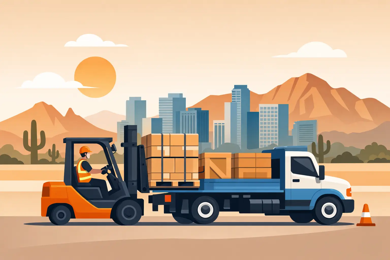 Forklift Hauling Service Phoenix for Safe Moves