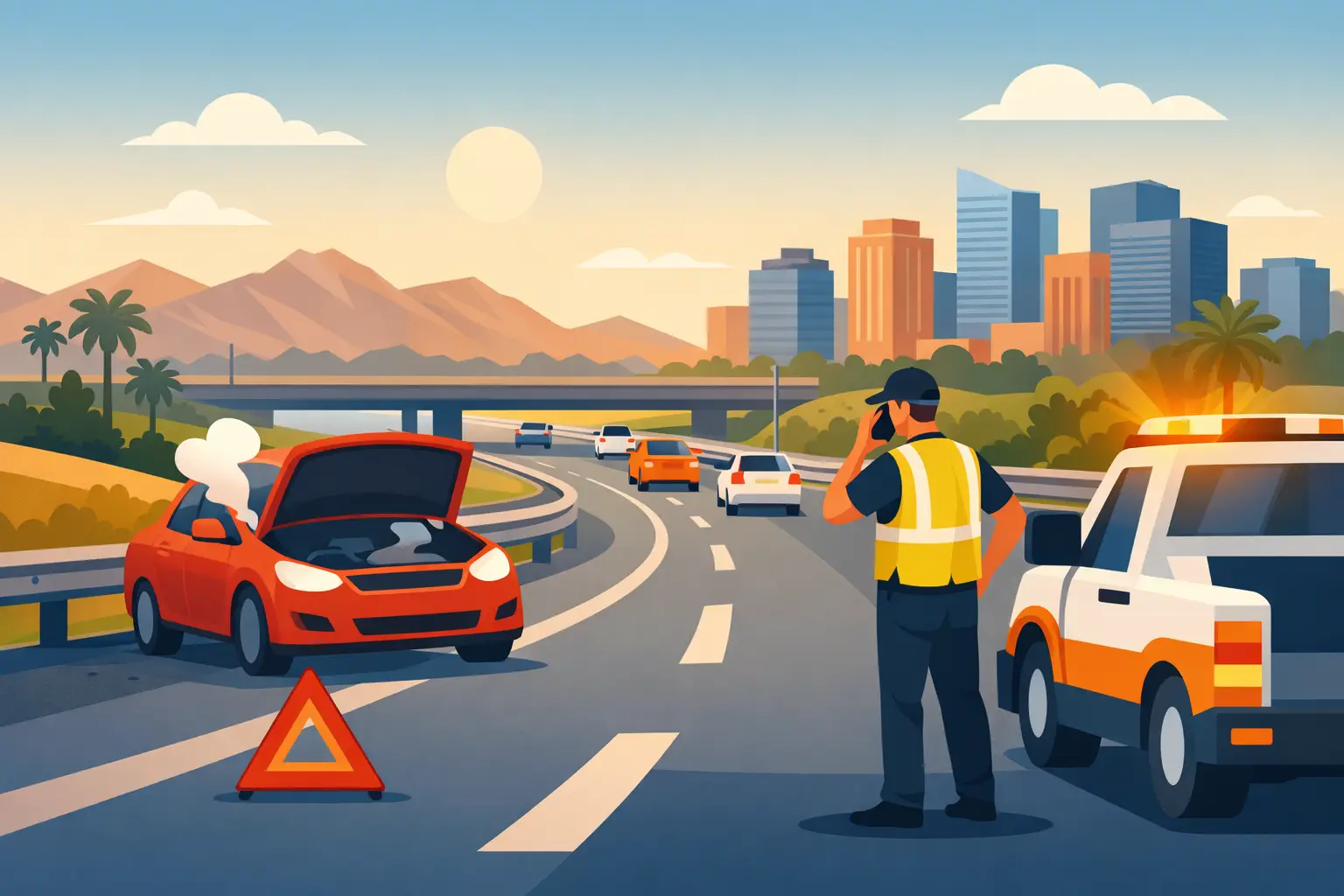 Freeway Breakdown Safety Guide for Phoenix Drivers Freeway Breakdown Safety Guide for Phoenix Drivers