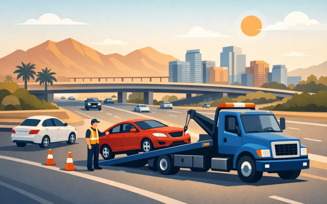 Freeway Towing Phoenix: What to Do First
