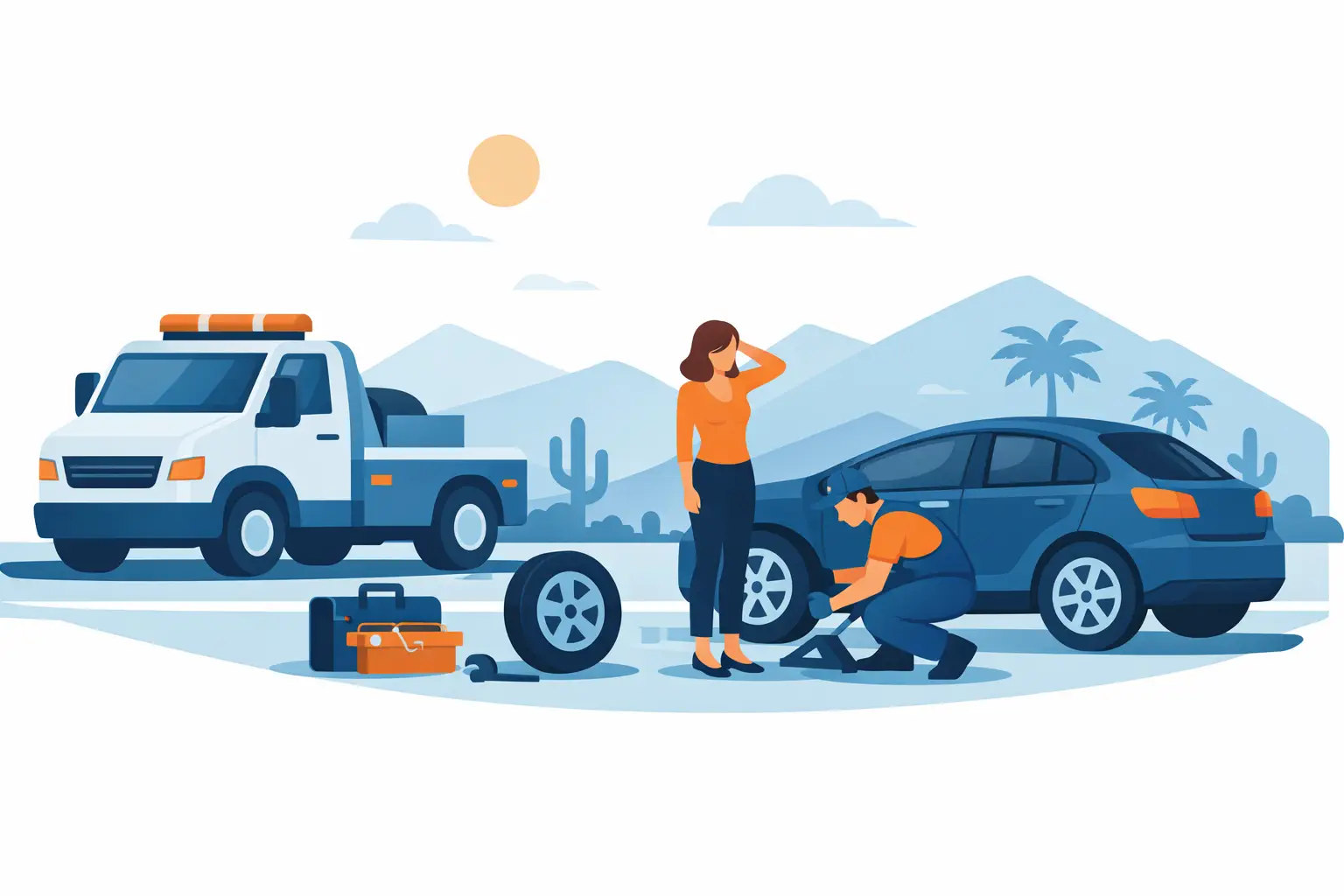 Need a Flat Tire Change Service in Surprise? Need a Flat Tire Change Service in Surprise?