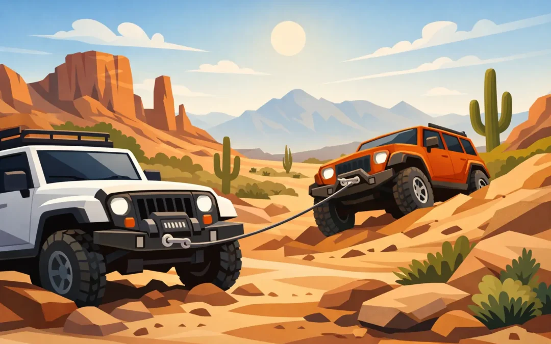 Off Road Winch Out Arizona: What to Do First