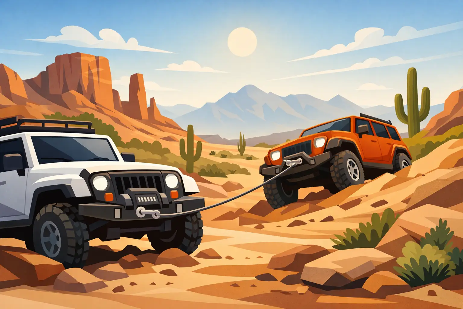 Off Road Winch Out Arizona: What to Do First Off Road Winch Out Arizona: What to Do First