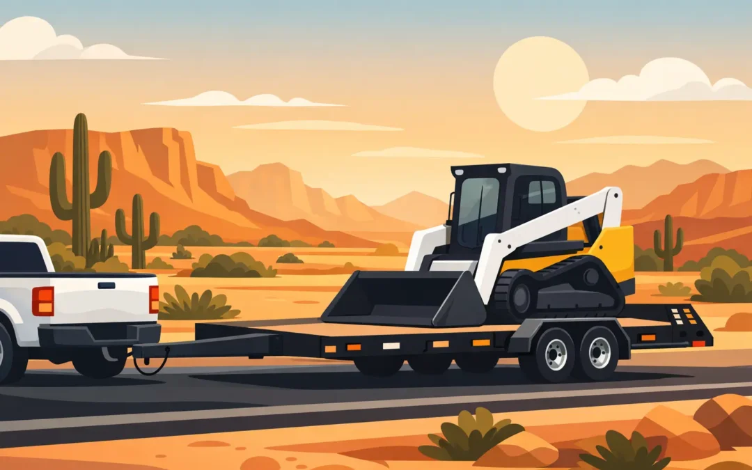 Safe Skid Steer Transport in Arizona for Contractors