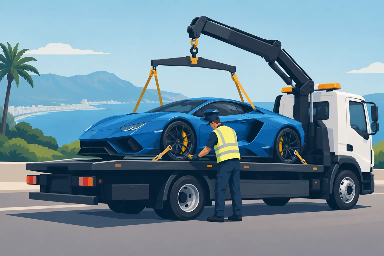 An Exotic Towing Case Demands More Than a Tow An Exotic Towing Case Demands More Than a Tow